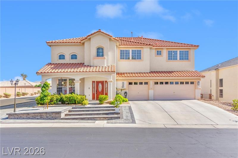 6857 Adobe Villa Avenue, Las Vegas &mdash; front exterior