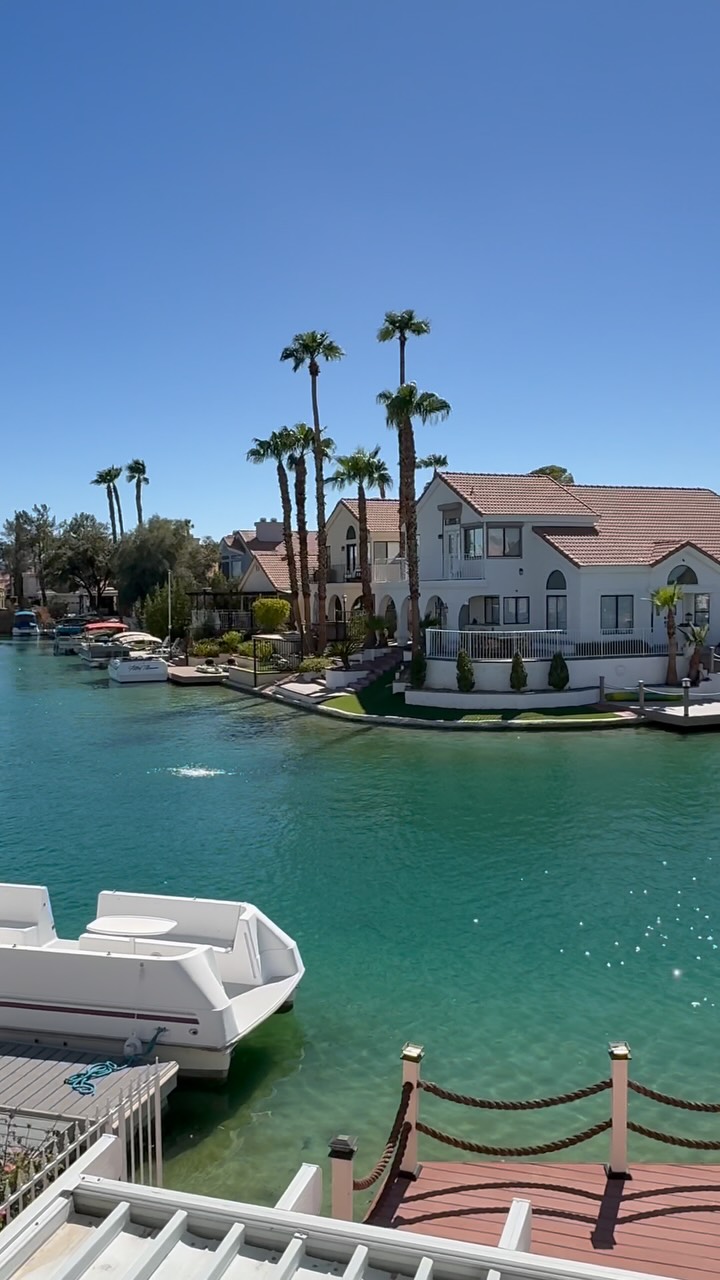 The Lakes primary suite balcony over the water — video tour